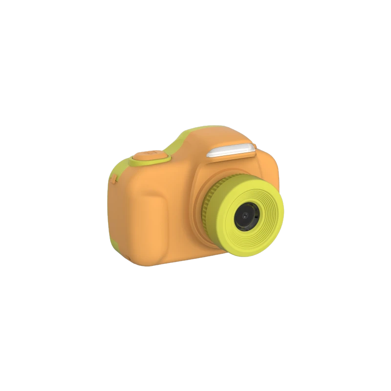 myFirst Camera 3 - aparat cyfrowy dla dzieci z gumowym etui ochronnym, ekranem 2" IPS, rozdzielczości 16MP i dwoma obiektywami (