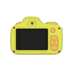 myFirst Camera 3 - aparat cyfrowy dla dzieci z gumowym etui ochronnym, ekranem 2" IPS, rozdzielczości 16MP i dwoma obiektywami (