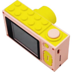 myFirst Camera 2 - wodoodporny aparat cyfrowy dla dzieci, z ekranem 2" IPS, rozdzielczość 8MP, wodoszczelność IPX8 (pink)
