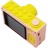 myFirst Camera 2 - wodoodporny aparat cyfrowy dla dzieci, z ekranem 2" IPS, rozdzielczość 8MP, wodoszczelność IPX8 (pink)