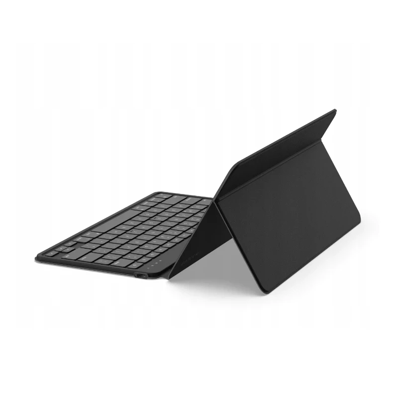 Satechi OntheGo Keyboard - bezprzewodowa klawiatura do trzech urządzeń z podstawką na smartfon/tablet (black)