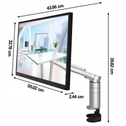 EIZO FlexScan FLT-BK monitor 23,8'' 1920x1080 USB-C zintegrowane ramie 16:9 (czarny)