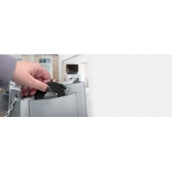 Statik Slim Pro kabel USB-C - USB-C 1m oplocie płaski zwijany magnetycznie (black)