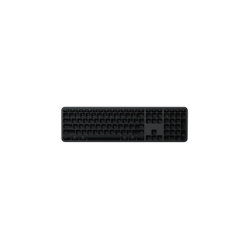 Satechi Slim EX3 - klawiatura Bluetooth do trzech urządzeń z przełącznikiem trybu Mac/Windows (space black)