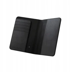Satechi etui na paszport ze skóry wegańskiej z lokalizatorem Apple Find My (black)