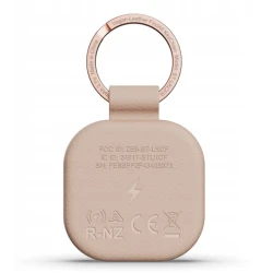 Satechi FindAll brelok ze skóry wegańskiej z lokalizatorem Apple Find My (desert rose)