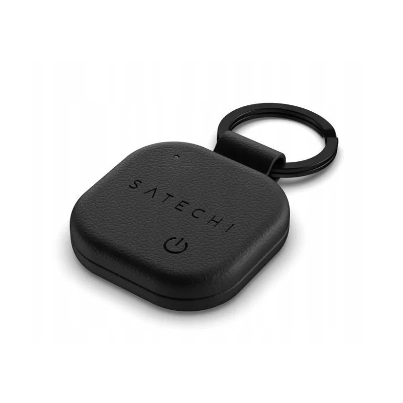 Satechi FindAll brelok ze skóry wegańskiej z lokalizatorem Apple Find My (black)