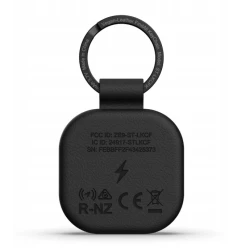 Satechi FindAll brelok ze skóry wegańskiej z lokalizatorem Apple Find My (black)