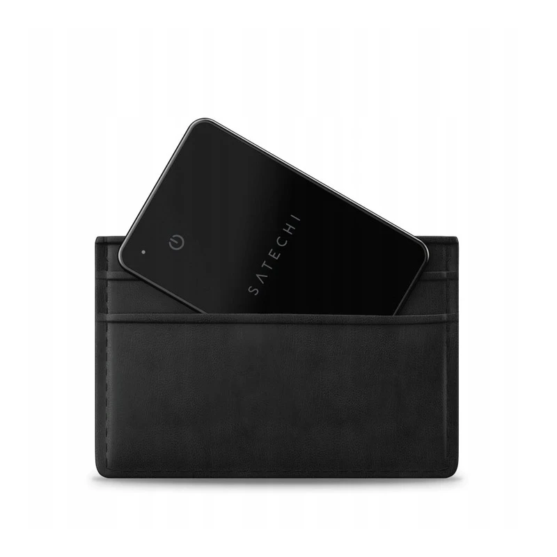 Satechi FindAll karta lokalizująca portfel z Apple Find My MagSafe IP66 (black)