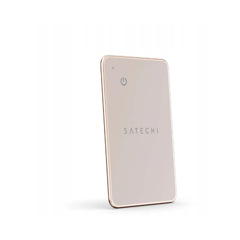 Satechi FindAll karta lokalizująca portfel z Apple Find My MagSafe IP66 (desert rose)
