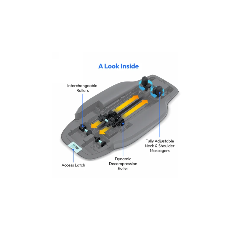 Chirp Contour -  mata masująca z wymiennymi rolkami [NZ]
