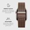 BURGA Metal Mesh Elegance - bransoleta do Apple Watch 42/44 mm (rose gold)