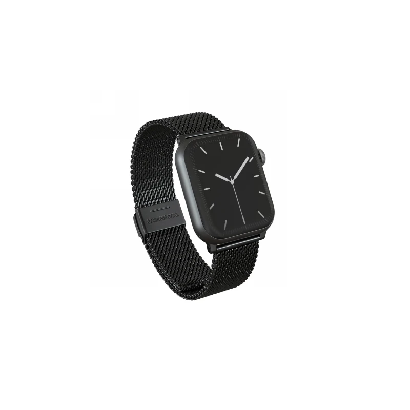 BURGA Metal Mesh Elegance - bransoleta do Apple Watch 38/40 mm (black)