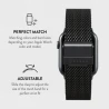 BURGA Metal Mesh Elegance - bransoleta do Apple Watch 42/44 mm (black)