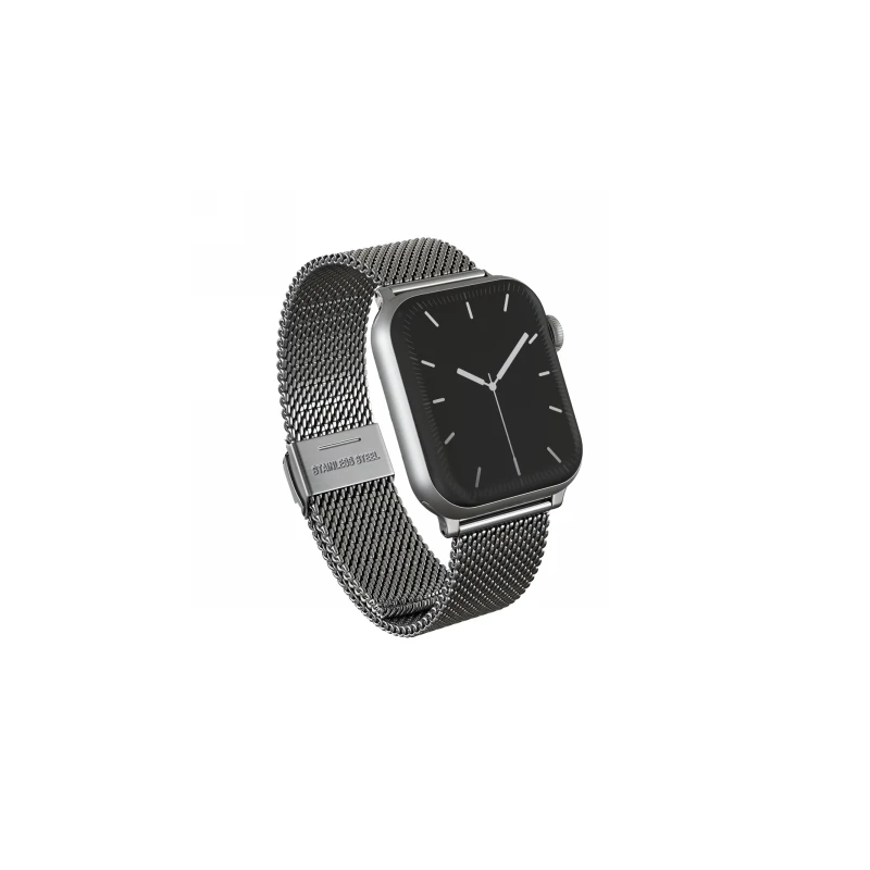 BURGA Metal Mesh Elegance - bransoleta do Apple Watch 38/40 mm (silver)