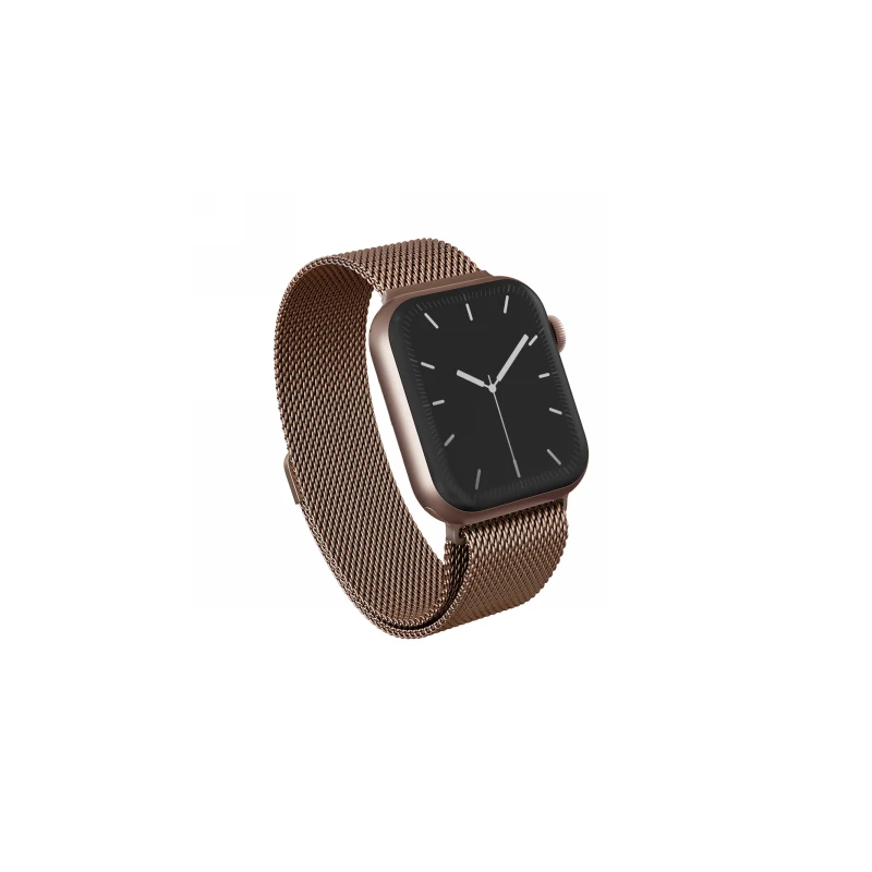 BURGA Metal Mesh Band - bransoleta do Apple Watch 42/44 mm (rose gold)