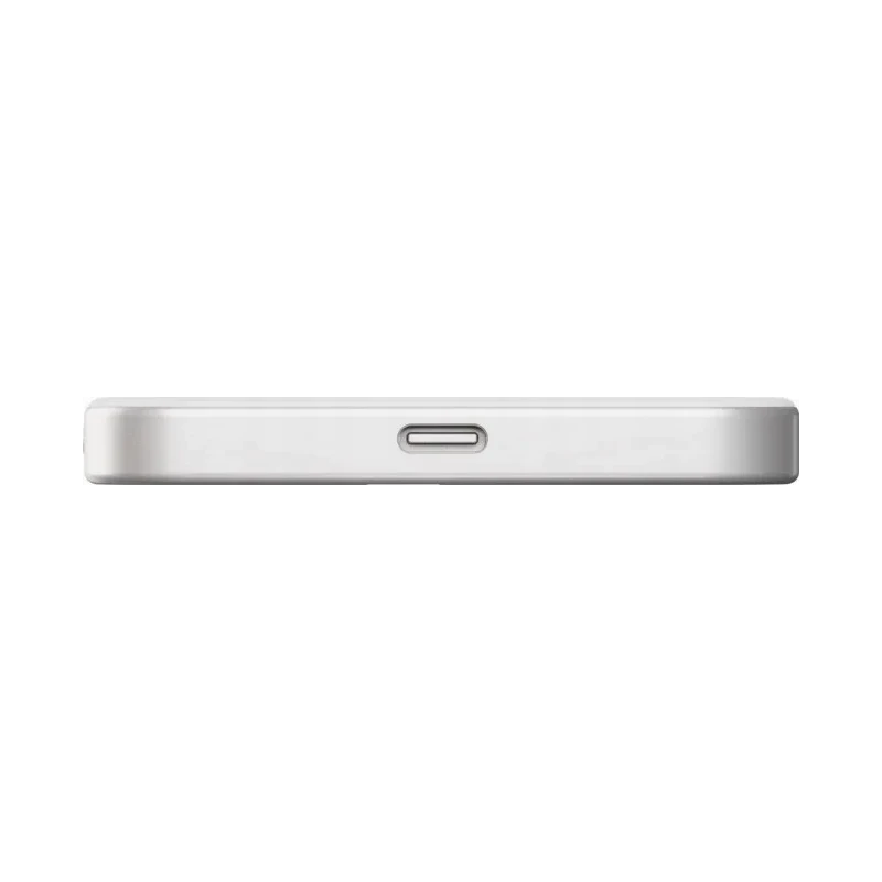 ZENS Slim Qi2 Aluminium Powerbank - magnetyczny powerbank 5000 mAh kompatybilny z MagSafe i Qi2 (white)