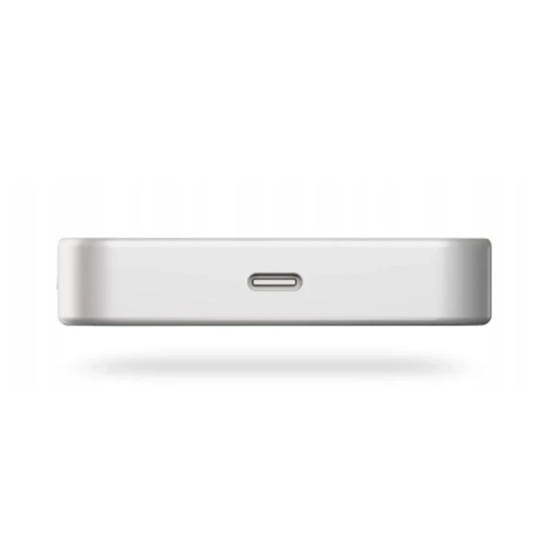 ZENS Slim Qi2 Aluminium Powerbank - magnetyczny powerbank 10000 mAh kompatybilny z MagSafe i Qi2 (white)