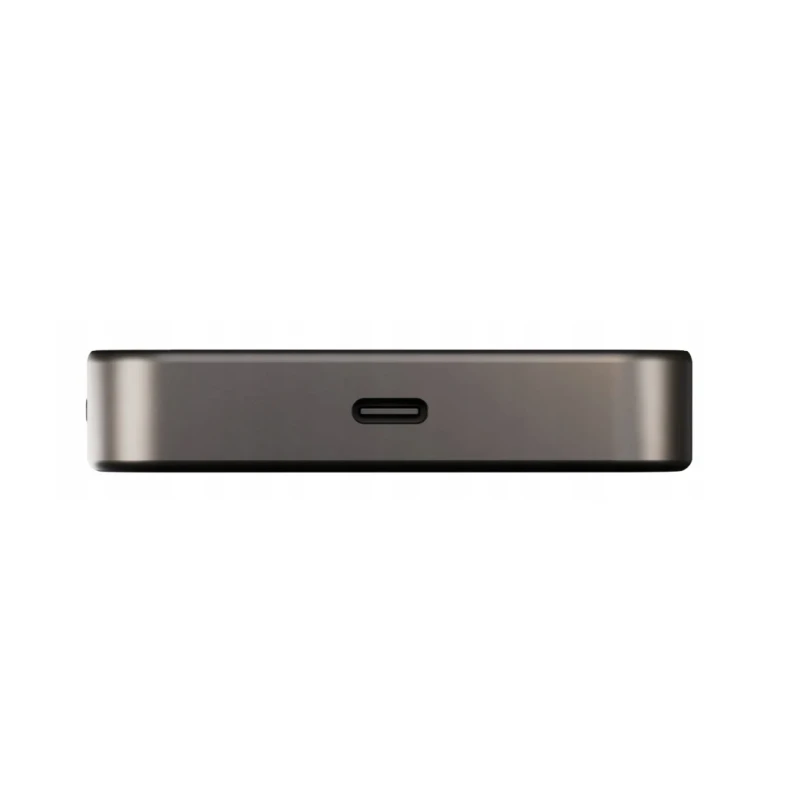 ZENS Slim Qi2 Aluminium Powerbank - magnetyczny powerbank 10000 mAh kompatybilny z MagSafe i Qi2 (black)