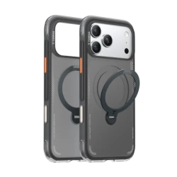 TORRAS Ostand Spin Air - etui do iPhone 17 Pro Max kompatybilne z MagSafe (shadow black)