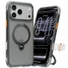 TORRAS Ostand Spin Air - etui do iPhone 17 Pro kompatybilne z MagSafe (shadow black)