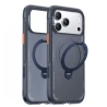 TORRAS Ostand Spin Air - etui do iPhone 17 Pro Max kompatybilne z MagSafe (midnight blue)