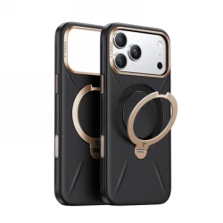 TORRAS QPro Leather - etui do iPhone 17 Pro kompatybilne z MagSafe (ivory black)