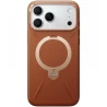 TORRAS QPro Leather - etui do iPhone 17 Pro kompatybilne z MagSafe (amber brown)