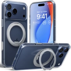 TORRAS Ostand R Fitness - etui do iPhone 17 Pro kompatybilne z MagSafe (clear)