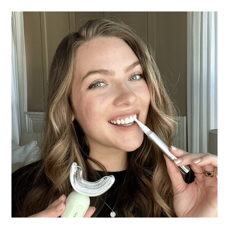 Be Lucent Stellar - zestaw do wybielania zębów żelem PAP kuracja 8-12dni (mint)