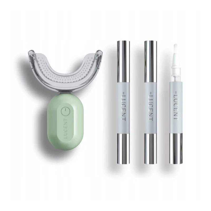 Be Lucent Stellar - zestaw do wybielania zębów żelem PAP kuracja 8-12dni (mint)