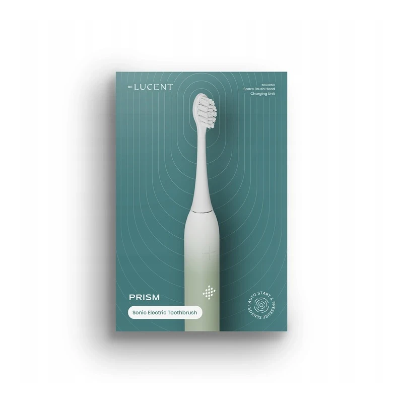 BE LUCENT Prism Smart szczoteczka soniczna do zębów IPX8 USB-C (mint)