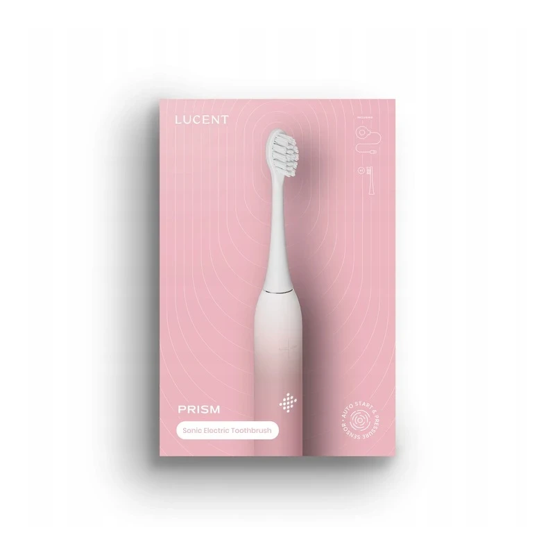 BE LUCENT Prism Smart szczoteczka soniczna do zębów IPX8 USB-C (pink bliss)