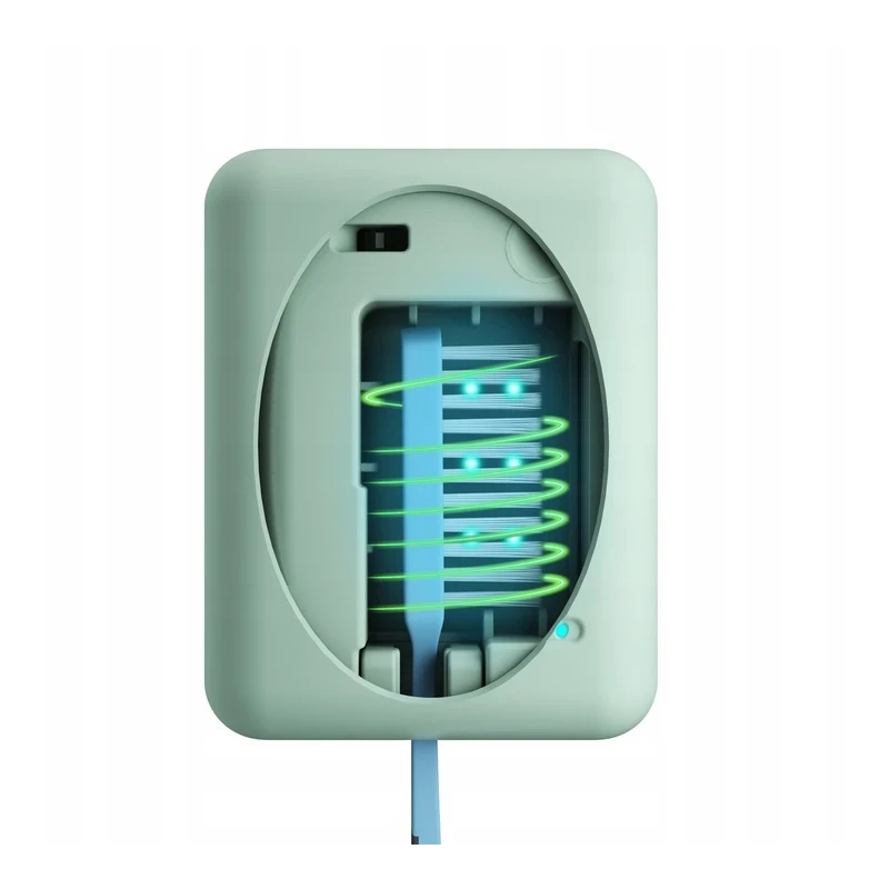 Be Lucent Aurora uniwersalne etui sterylizujące UV-C szczoteczki do zębów (mint)