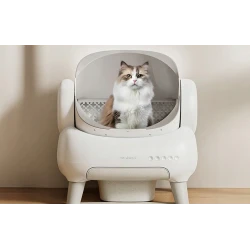 Neakasa M1 automatyczna samoczyszcząca kuweta dla kotów, kontrola zapachów - biała