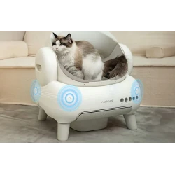 Neakasa M1 automatyczna samoczyszcząca kuweta dla kotów, kontrola zapachów - biała