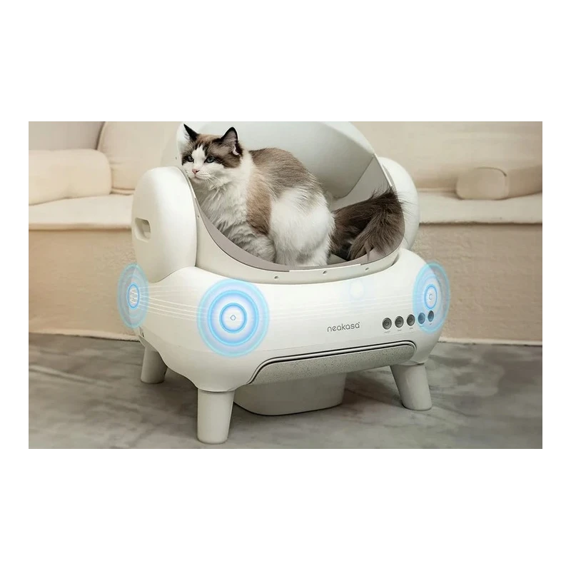 Neakasa M1 automatyczna samoczyszcząca kuweta dla kotów, kontrola zapachów - biała
