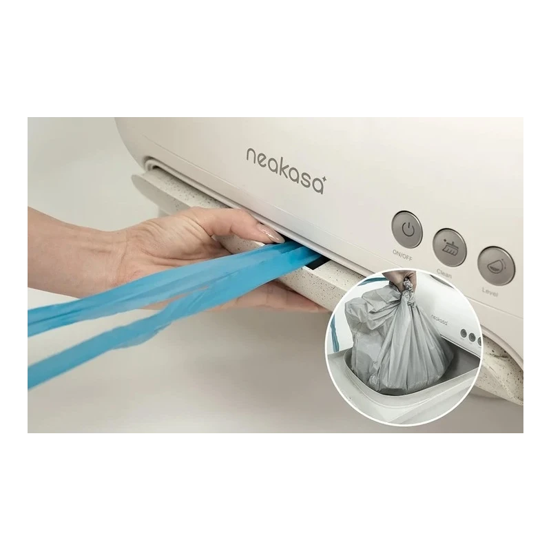 Neakasa M1 automatyczna samoczyszcząca kuweta dla kotów, kontrola zapachów - biała