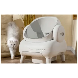Neakasa M1 automatyczna samoczyszcząca kuweta dla kotów, kontrola zapachów - biała