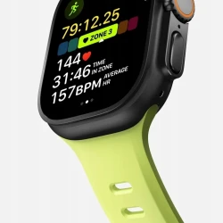 NOMAD wytrzymały sportowy silikonowy pasek Apple Watch 49/46/45/44 mm (lumen)