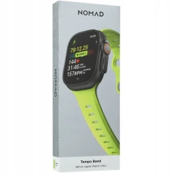 NOMAD wytrzymały sportowy silikonowy pasek Apple Watch 49/46/45/44 mm (lumen)