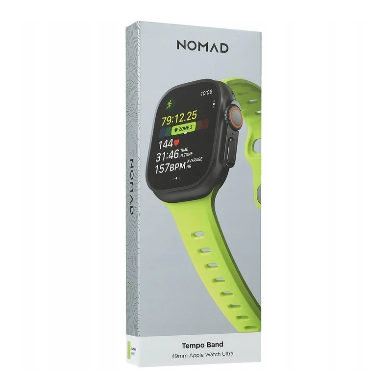 NOMAD Tempo Band - pasek do Apple Watch 49mm z FKM (lumen)