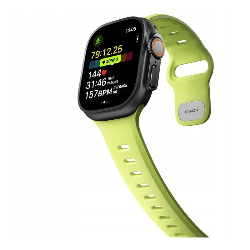 NOMAD Tempo Band - pasek do Apple Watch 49mm z FKM (lumen)