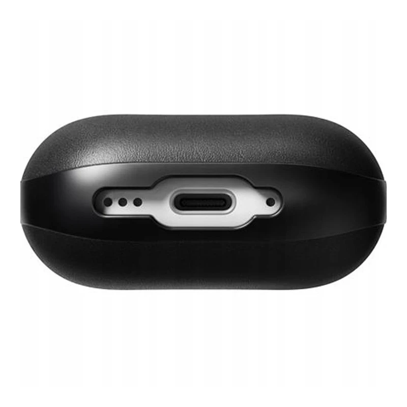 NOMAD Modern Leather Case - skórzane etui do Apple AirPods 4 (black)