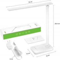 Lepro LED Desk Lamp - lampka biurkowa 3000-6500K, 5 poziomów jasności