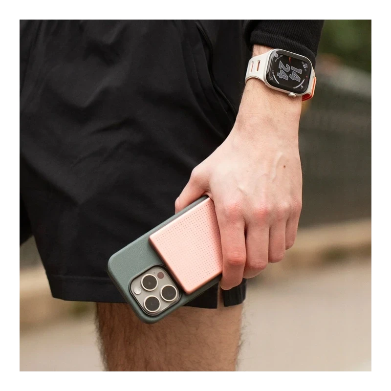 Native Union Active Power Bank - magnetyczny powerbank 5000 mAh kompatybilny z MagSafe i Qi2, kabel USB-C - USB-C 15 cm w zestaw