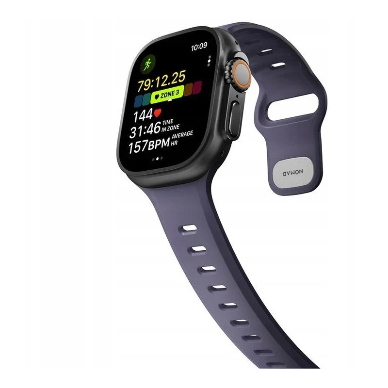 NOMAD Tempo Band - pasek do Apple Watch 49mm z FKM (dusk)