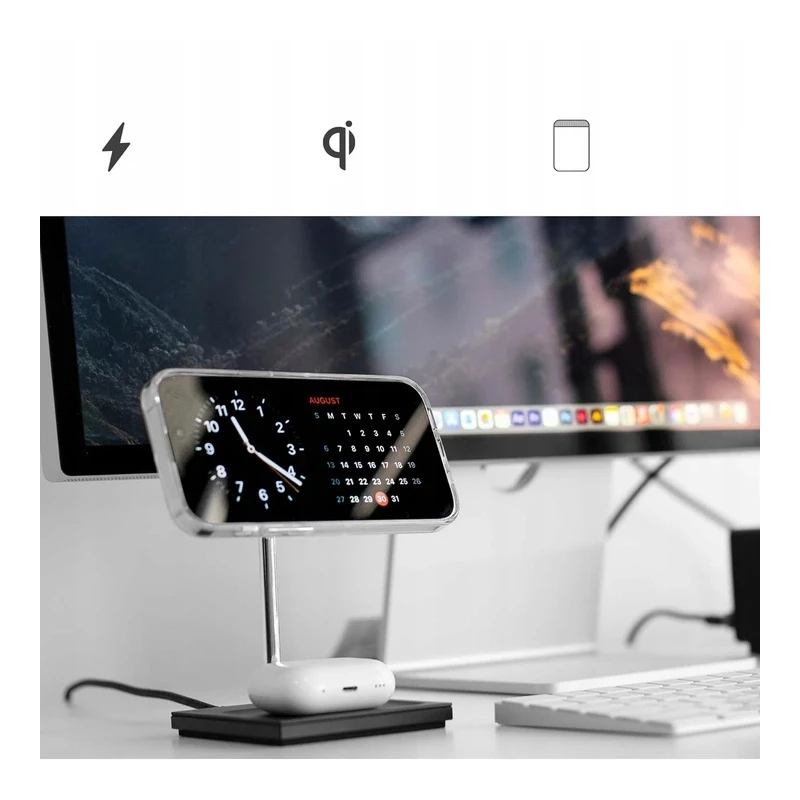 Native Union Case dopasowane przeźroczyste etui iPhone 17Air MagSafe plecki (transparent)