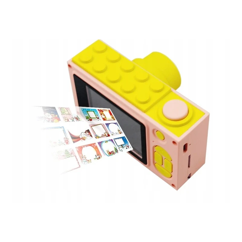 myFirst Camera 2 - wodoodporny aparat cyfrowy dla dzieci, z ekranem 2" IPS, rozdzielczość 8MP, wodoszczelność IPX8 (pink)