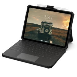 UAG USB-C Keyboard - obudowa ochronna z klawiaturą do iPad 10.9" 10 gen. / 11" (A16) z uchwytem do Apple Pencil (black/gray)